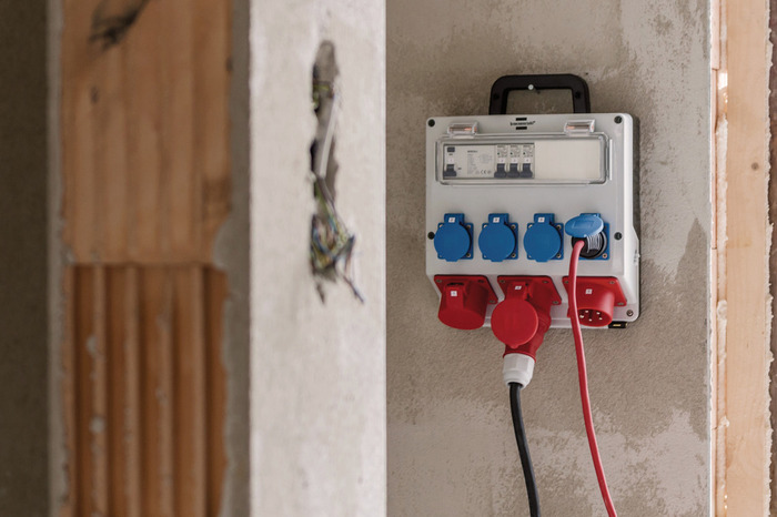 Byggcentral 32A IP44 Brennenstuhl